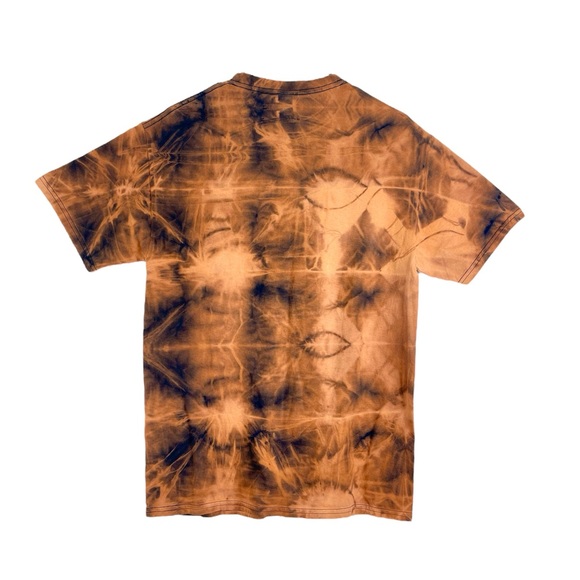 Graphic Tee, Acid Wash Tie Dye, EXPLORE the OUTDOORS, Medium 100% Cotton T-Shirt - Picture 2 of 4